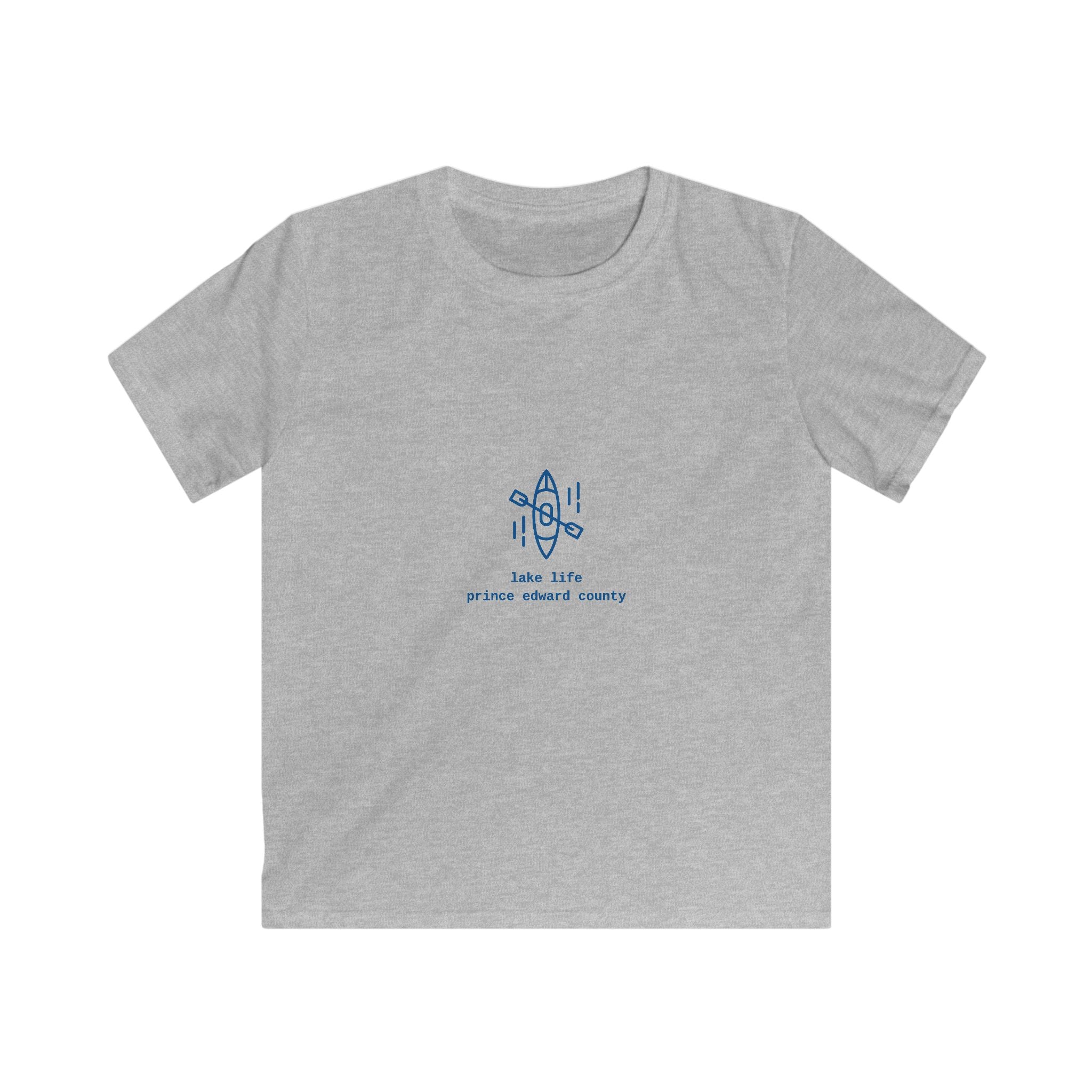 Lake Life Kayaker Prince Edward County Kids Tee