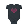 Favorite Places Prince Edward County Pink Heart Word Art Infant Onesie