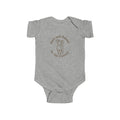 "Born and Raised in the County" Baby Goat Infant Onesie