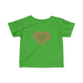 Favorite Places Prince Edward County Pink Heart Word Art Infant Tee
